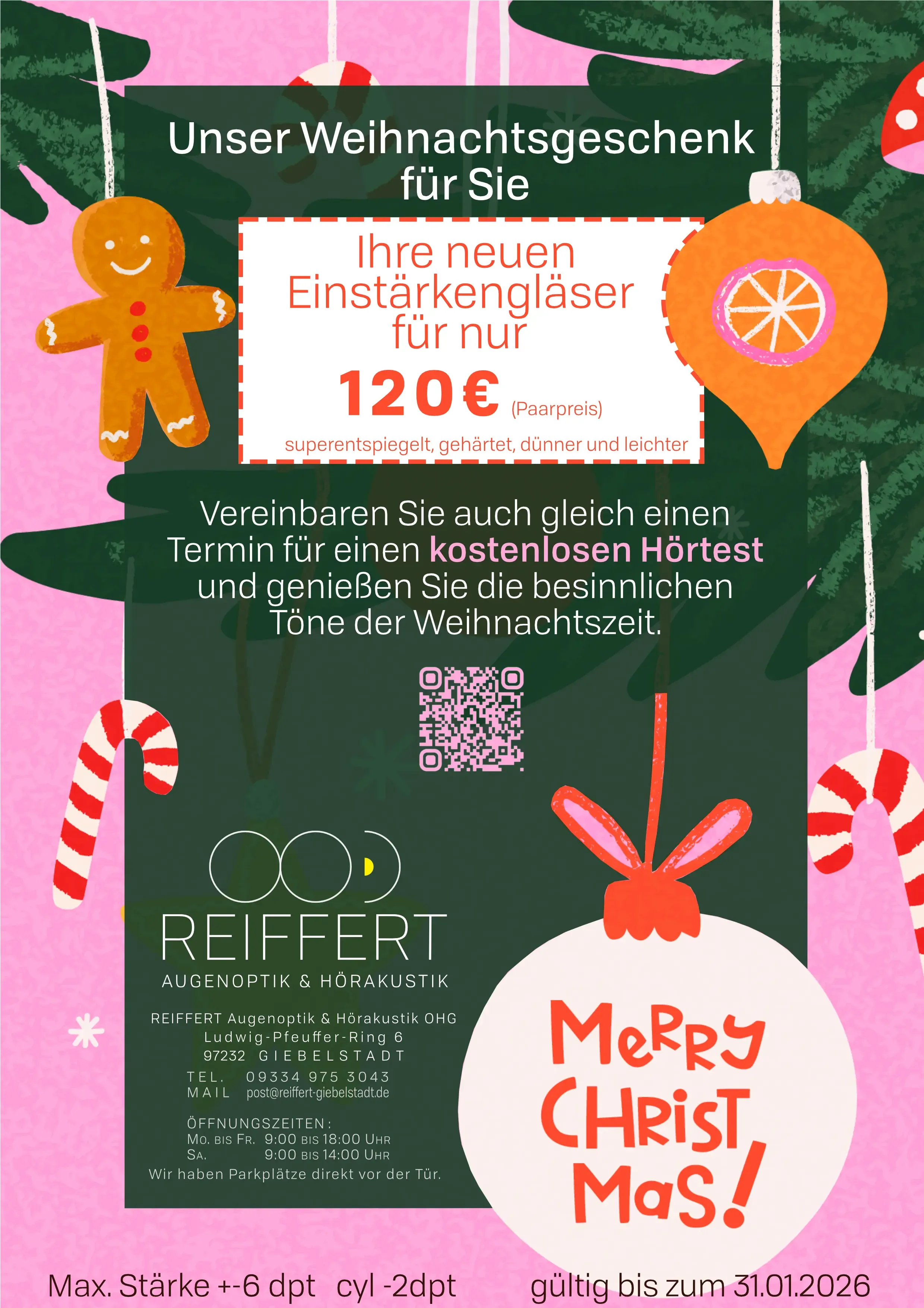 Anzeige Weihnachten 2025
